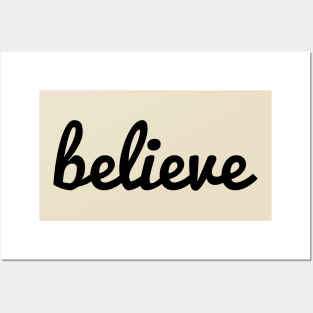 Believe Motivational Inspirational Posters and Art